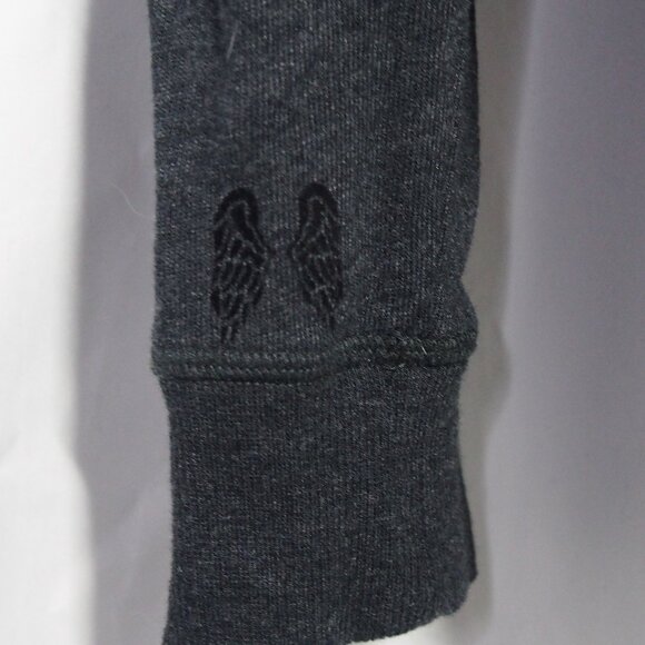 Victoria's Secret LONDON Fashion Show 2014 Crew Neck Sweatshirt Dk Gray Size S - Picture 10 of 13